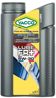 YACCO LUBE FR+ 5W-30 Olej silnikowy 1L