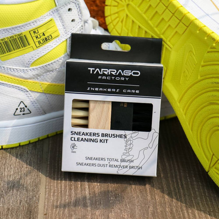 TARRAGO - SNEAKERS Brushes Cleaning Kit - 2 szczotki do czyszczenia Kicksów