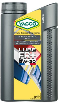 YACCO LUBE FR+ 5W-30 Olej silnikowy 1L