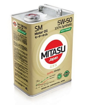 MITASU MOLY-TRIMER SM 5W-50 - MJ-M13 - 4L