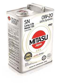 MITASU PAO SN 0W-20 - MJ-110 - 4L