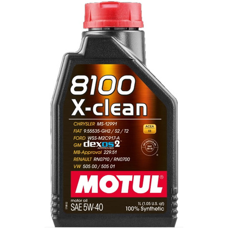 Motul 8100 X-CLEAN 5w40 1L