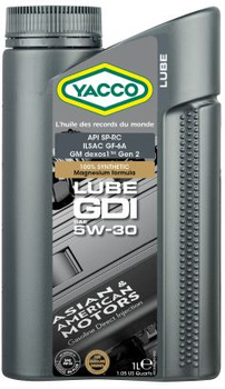 YACCO LUBE GDI 5W30 Olej silnikowy 1L