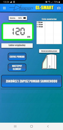 Miernik grubości lakieru GL-SMART-XL