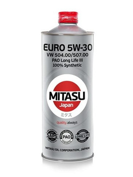 MITASU EURO DIESEL LL 5W-30 - MJ-210 - 1L