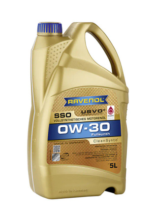 RAVENOL SSO SAE 0W‑30 USVO® 5L
