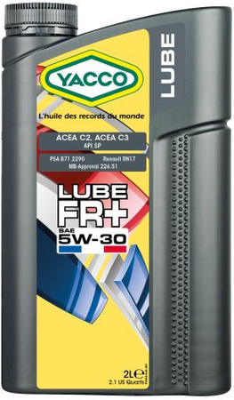 YACCO LUBE FR+ 5W-30 Olej silnikowy 2L