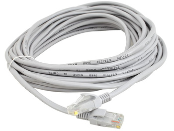 Kabel Sieciowy Lan Ethernet Skrętka RJ45 10m Gold