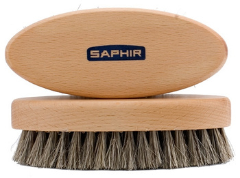 SAPHIR BDC Brush Natural Oval 13.5cm - jasne włosie