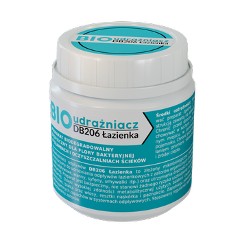 Biologiczny udrażniacz do rur łazienka 100g FLORA