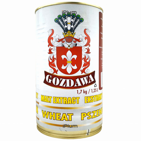  GOZDAWA - Ekstrakt słodowy płynny 1,7kg - PSZENICZNY