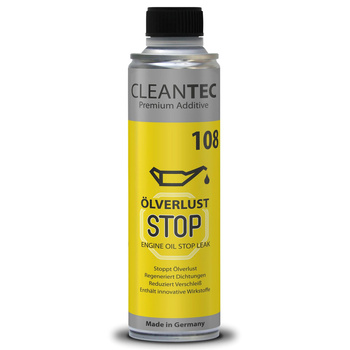 CleanTEC - Engine Oil Stop Leak 108 - Preparat do wycieków z silnika - 300 ml