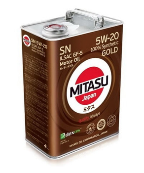MITASU GOLD SN 5W-20 ILSAC GF-5 - MJ-100 - 4L
