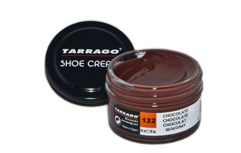 TARRAGO SHOE CREAM Pasta krem do skór CZEKOLADOWY 122