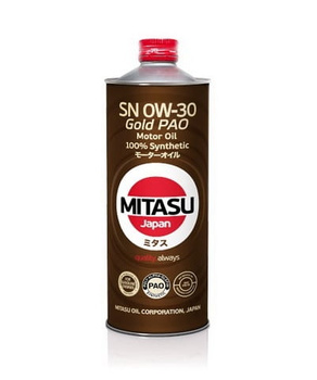 MITASU GOLD SN 0W-30 ILSAC GF-5 (PAO) - MJ-103 - 1L