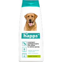 HAPPS Szampon dla psów o sierści jasnej 200ml