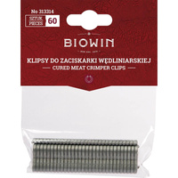 BROWIN - Klipsy do zaciskarki wędliniarskiej - 60 szt