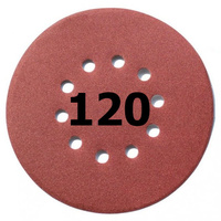 Papier ścierny Krążek do szlifierki 10OT 225 mm 120