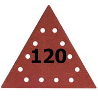 Papier ścierny TRÓJKĄT do szlifierki 282 mm RZEP 120