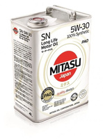 MITASU (PAO) SN 5W-30 - MJ-111 - 4L