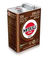 MITASU GOLD SN 5W-20 ILSAC GF-5 - MJ-100 - 4L