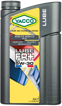 YACCO LUBE FR+ 5W-30 Olej silnikowy 2L