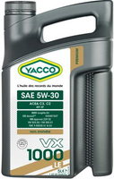 YACCO VX 1000 LE 5W30 Olej silnikowy 5L