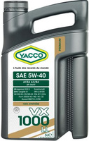 YACCO VX 1000 LL 5W40 Olej silnikowy 5L